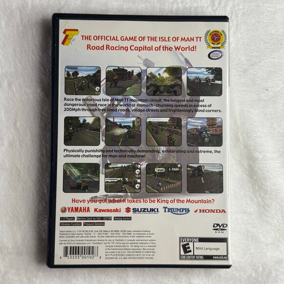 Suzuki TT Superbikes Real Road Racing (Sony PS2, 2005) With Manual - Playstation - Picture 2 of 7